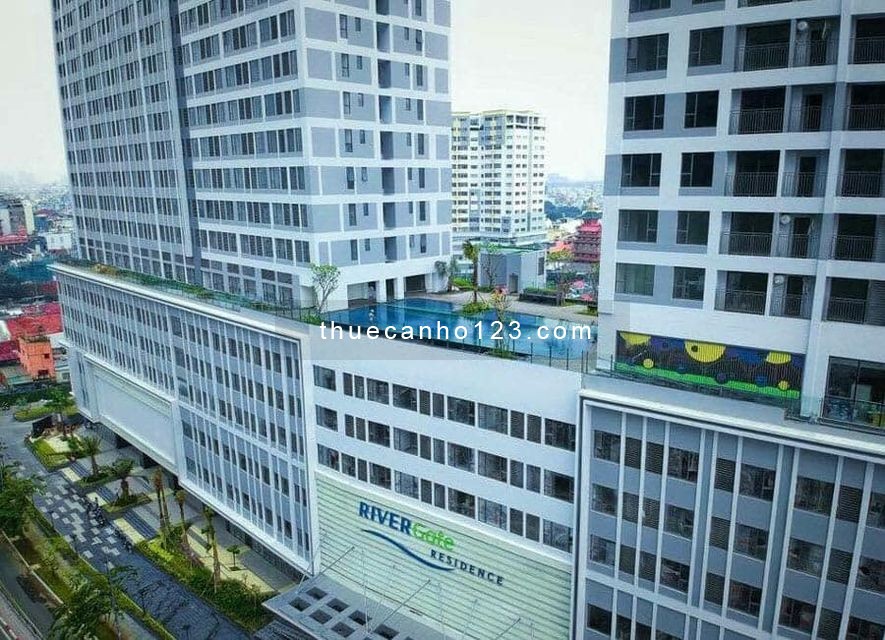 Cho Thuê Căn Hộ Studio River Gate căn diện tích 35m2, giá tốt chỉ 10 Triệu full nội thất cao cấp