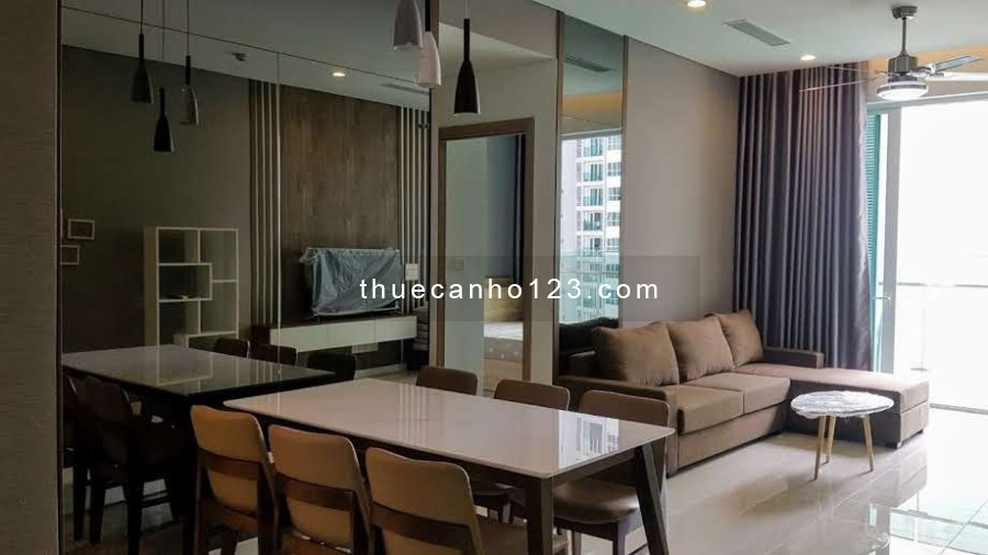 Cho thuê nhanh căn hộ cao cấp Sadora 2PN diện tích 88,2m2 full nội thất cao cấp, tầng cao mát mẽ