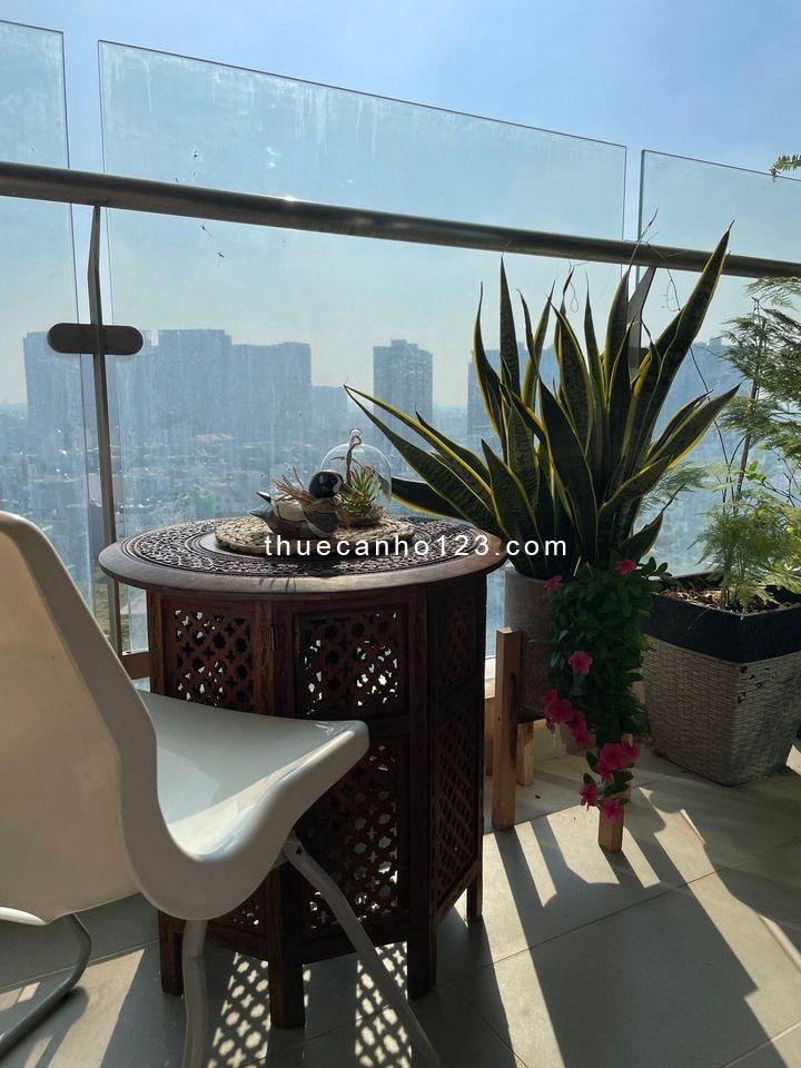 Cần cho thuê nhanh căn hộ cao cấp tại Đảo Kim Cương, 90m2, 2pn nhà mới full nội thất cao cấp
