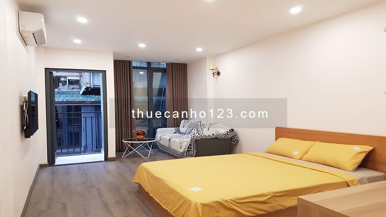 Cho thuê căn hộ mới giá rẻ tại Ngọc Hà, Ba Đình, 50m2, 1PN, đầy đủ nội thất đẹp