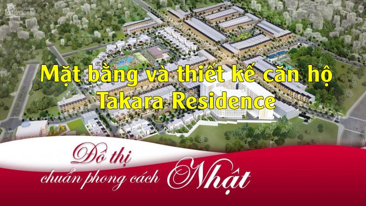 Mặt bằng và thiết kế căn hộ Takara Residence