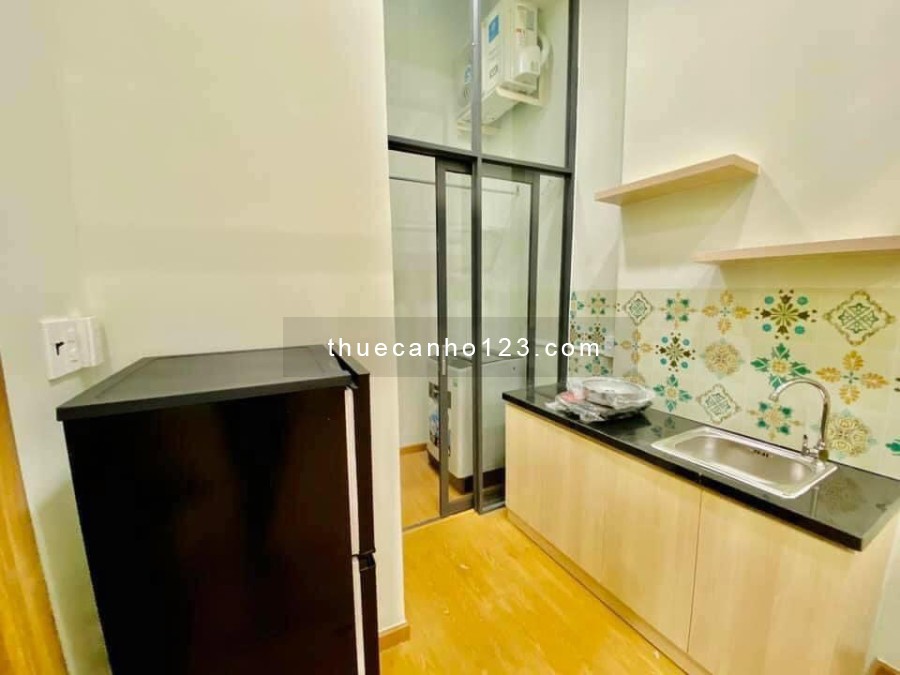 Cho thuê căn hộ 1PN - có gác full nội thất có máy giặt riêng ngay coop mart Rạch Miễu.