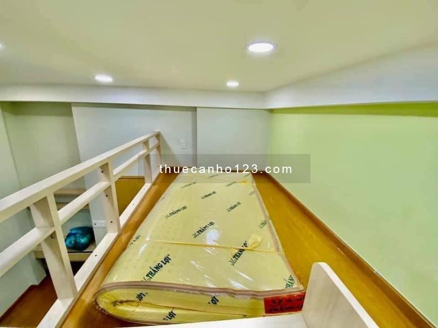 Cho thuê căn hộ 1PN - có gác full nội thất có máy giặt riêng ngay coop mart Rạch Miễu.