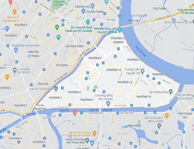 Tìm thuê căn hộ Quận 4 TP Hồ Chí Minh giá rẻ