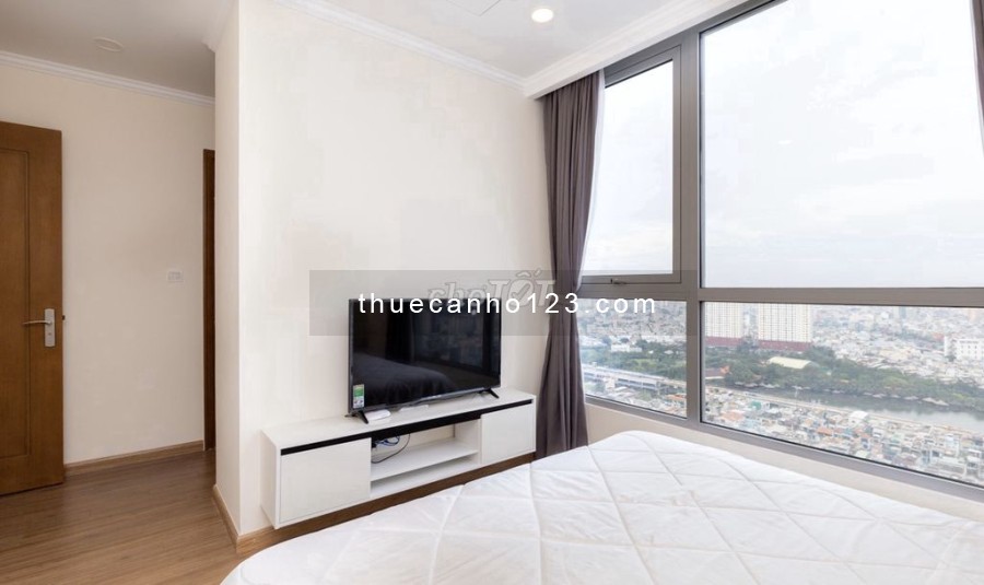 Trống cho thuê căn hộ 55m2 1PN chung cư Vinhomes Central Park giá rẻ 12 triệu tháng