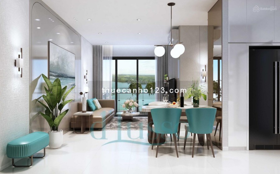 Cho thuê căn hộ 53m2, 2PN, giá 6 triệu/tháng tại CC Bcons Miền Đông. LH 0902567191