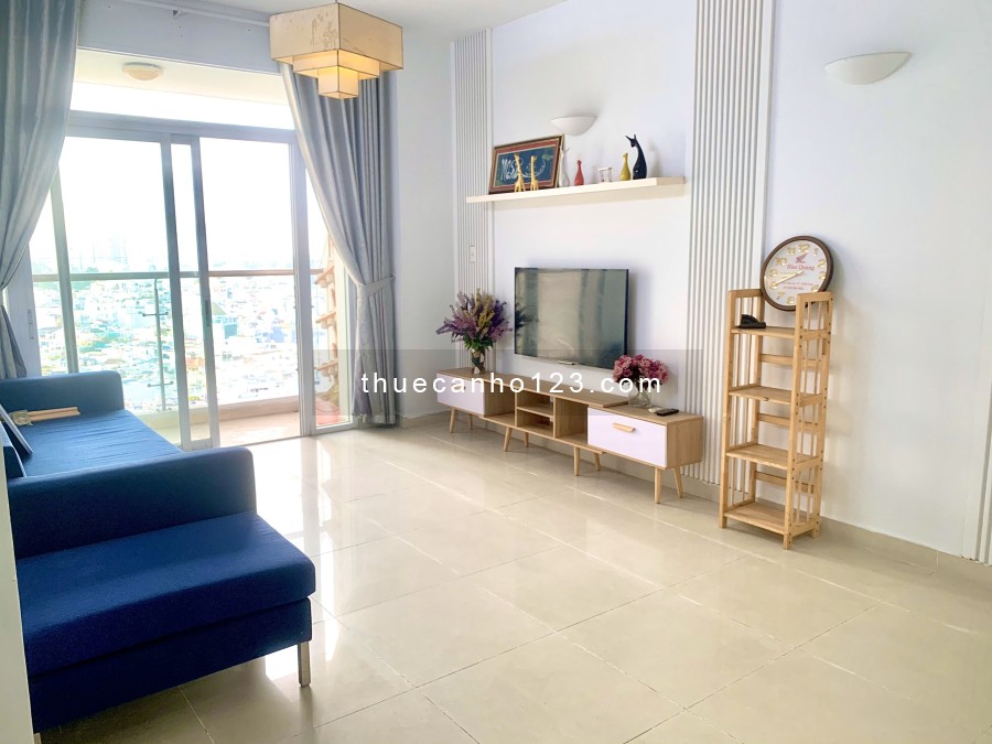 Cho thuê căn hộ Satra Eximland Quận Phú Nhuận- 2 phòng ngủ giá 13 triệu/tháng - 0908879243 Tuấn