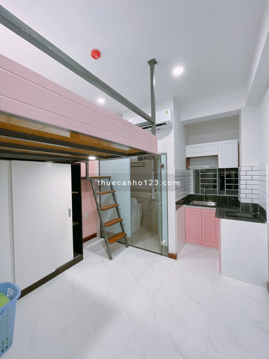 Cho Thuê Phòng Studio, Duplex full nội thất mới xây 100%