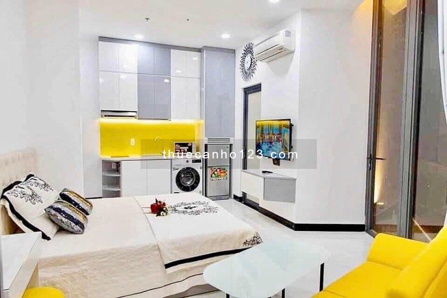 Studio Ban Công Full Nội Thất Cao Cấp Cạnh Lotte