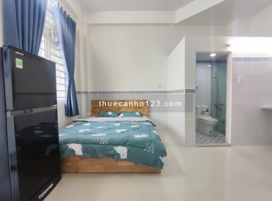 Căn hộ ban công Studio ngay khu K300. Liên hệ: 0909.058.067 để được tư vấn xem phòng