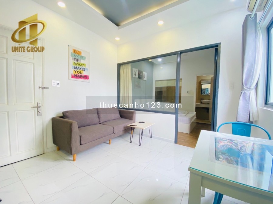Thuê căn hộ dịch vụ full nội thất ngay dốc cầu Nguyễn Văn Cừ