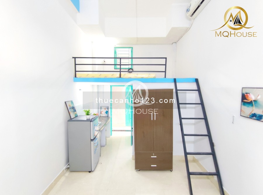 Cho thuê căn hộ mini đủ tiện nghi tại Trịnh Đình Thảo - Giáp Quận 11 - Tân Bình - Có gác cao 1M9