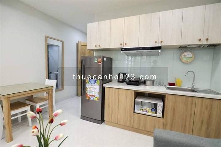 CHDV 1 Phòng ngủ riêng Full nội thất cao cấp mới 100%, có cửa sổ gần Bờ Kè Quận 3