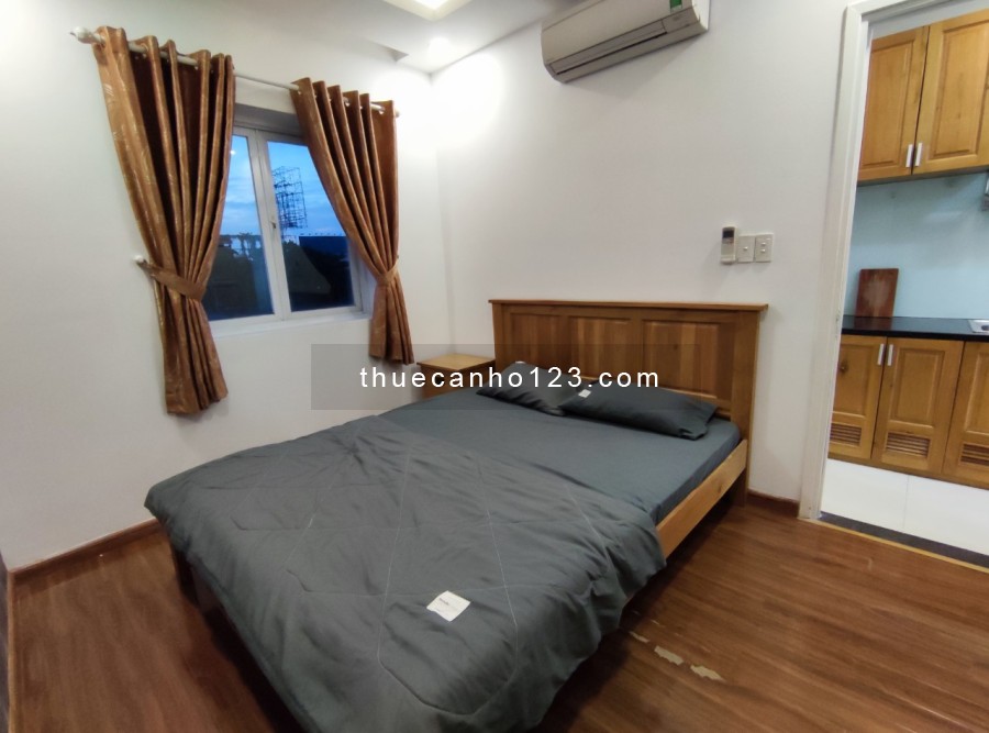 Cho thuê căn hộ dịch vụ Sabay Apartment Cửu Long 1, 2 phòng ngủ full tiện nghi từ 7 Triệu cực tốt
