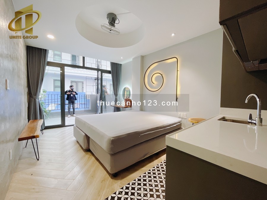 DỰ ÁN MỚI - Siêu HOT - Studio ban công siêu rộng ngay trung tâm Quận 1 gần phố đi bộ Nguyễn Huệ