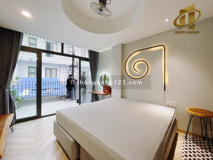 DỰ ÁN MỚI - Siêu HOT - Studio ban công siêu rộng ngay trung tâm Quận 1 gần phố đi bộ Nguyễn Huệ