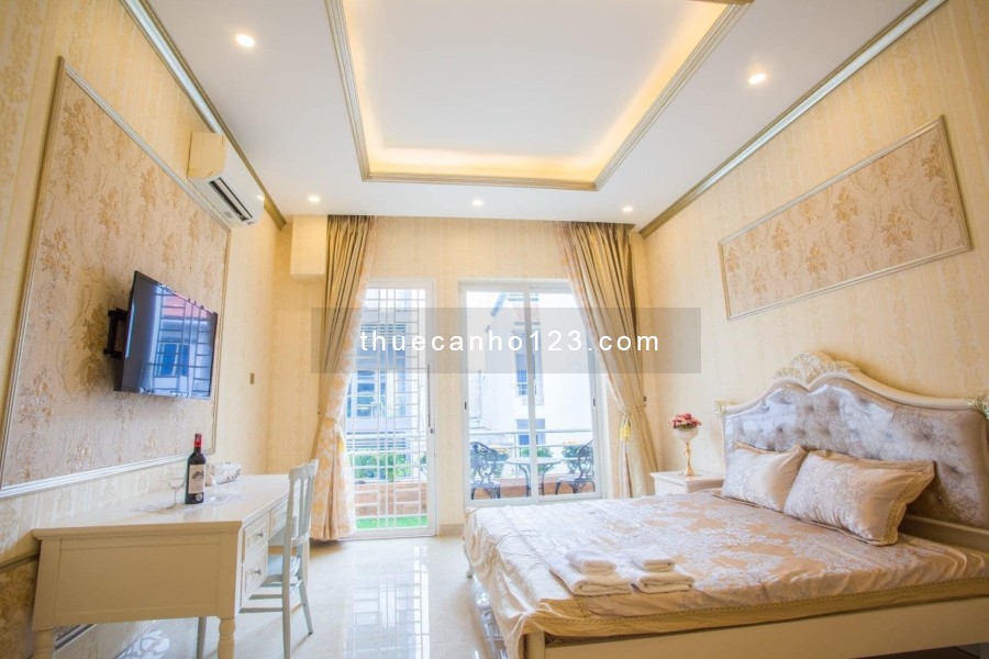 Căn hộ Lê Lai dạng 1PN 40m2 ban công lớn full nội thất, ngay CV 23-9