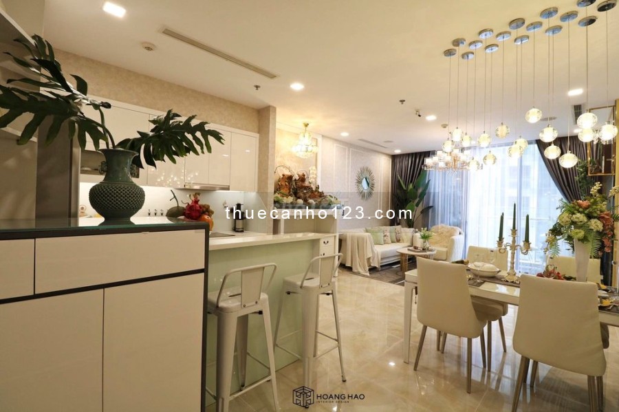 Trống cho thuê căn hộ 1 và 2 PN ở chung cư Vinhomes Central Park giá rẻ 12 tr/th