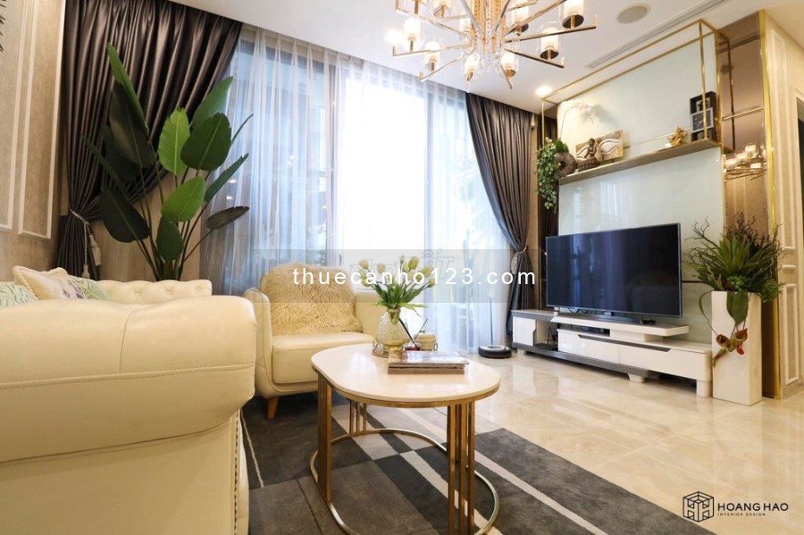 Trống cho thuê căn hộ 1 và 2 PN ở chung cư Vinhomes Central Park giá rẻ 12 tr/th