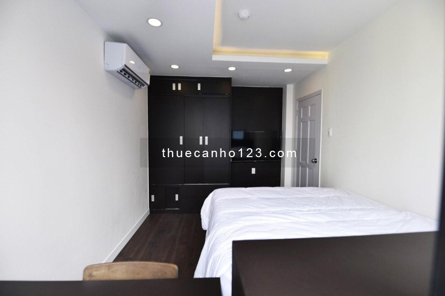CHDV CAO CẤP Quận 3 máy giặt riêng, 1 Phòng ngủ, ban công view đẹp, 42m2 Nguyễn Thông
