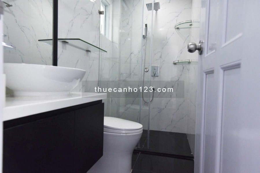 CHDV CAO CẤP Quận 3 máy giặt riêng, 1 Phòng ngủ, ban công view đẹp, 42m2 Nguyễn Thông