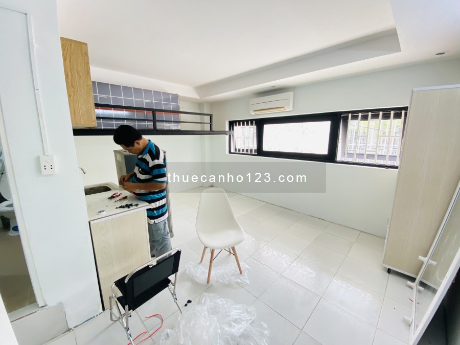 căn hộ duplex mới 100% full nội thất, gần đại học Ngoại Thương, Văn Lang cs2, UEF...