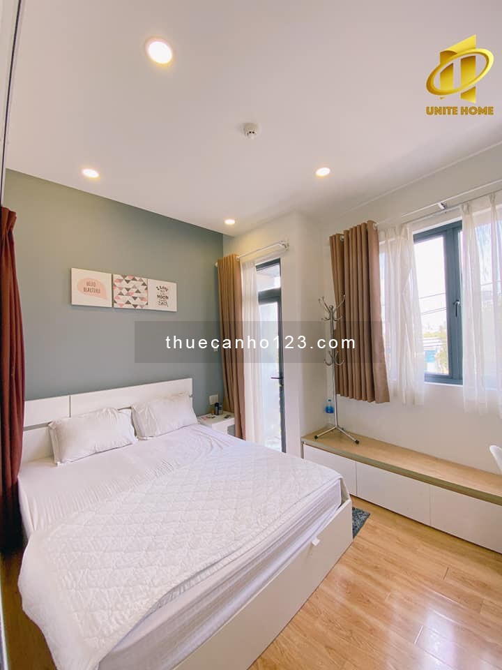 CH phòng ngủ riêng, bancon, full nội thất gần cầu Nguyễn Văn Cừ