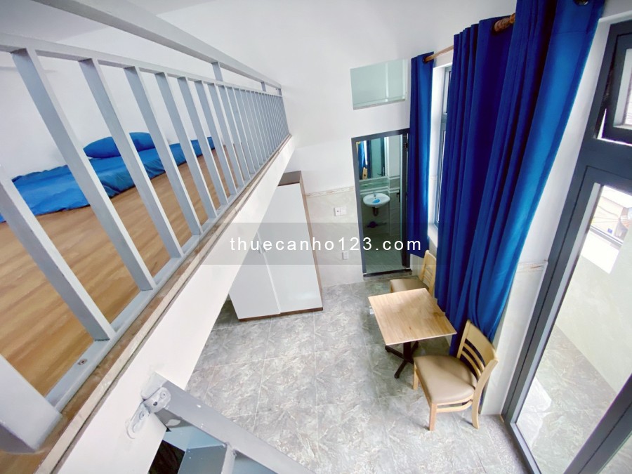 Căn hộ Cẩm Bá Thước giá rẻ duplex ban công rộng 40m2, full nội thất