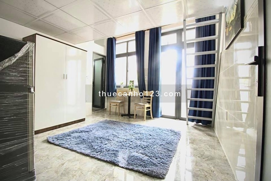 Căn hộ Cẩm Bá Thước giá rẻ duplex ban công rộng 40m2, full nội thất