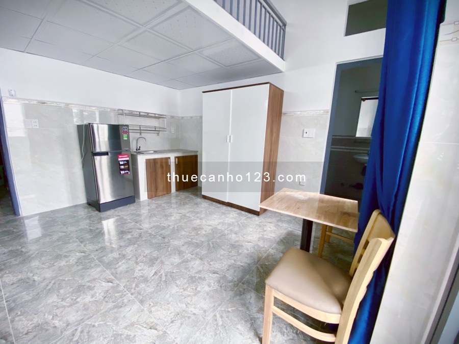 Căn hộ Cẩm Bá Thước giá rẻ duplex ban công rộng 40m2, full nội thất