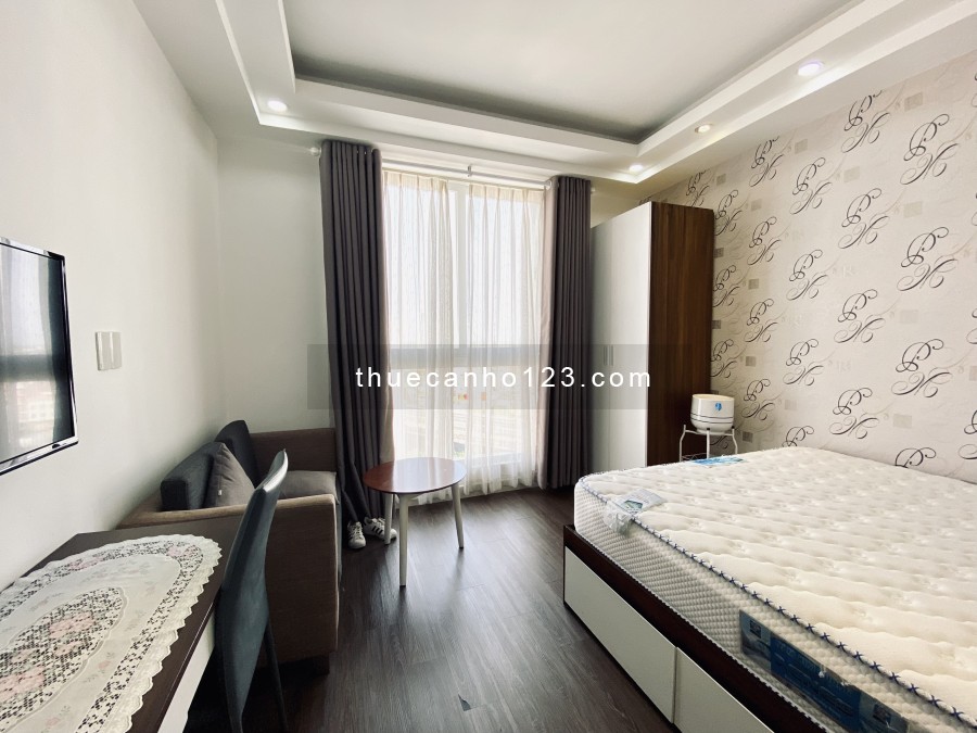 Big C, Nguyễn Thị Thập, studio cao cấp phòng mới, khu an ninh, yên tĩnh