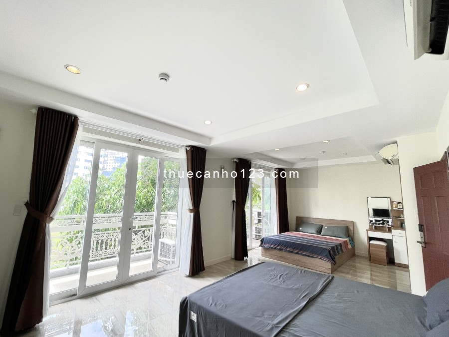 Căn Hộ DV Studio BanCong 2 giường, Full nội thất ở ngay Đường số 9, Phường Tân Phú, Quận 7