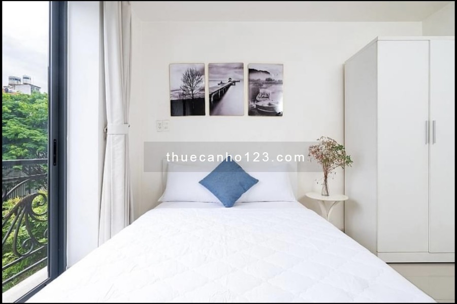 Căn Hộ Full Nội Thất Ban Công, Cửa Sổ Lớn Gần Đh TĐT, Vivo, Lotte Mart