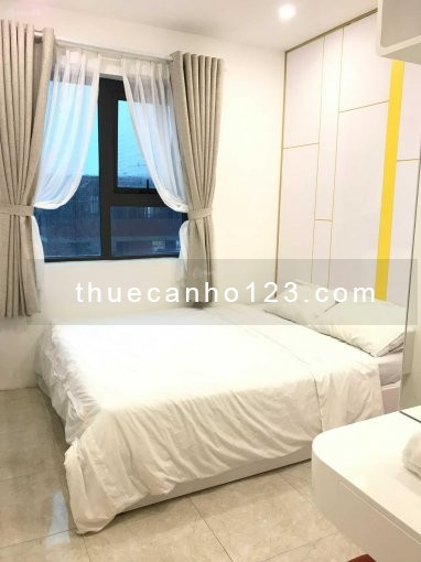 Cần cho thuê căn hộ Mường Thanh Sơn Trà, 60m2, 2PN, 2WC, full nt, giá 5.5 triệu/tháng. LH 0936060552