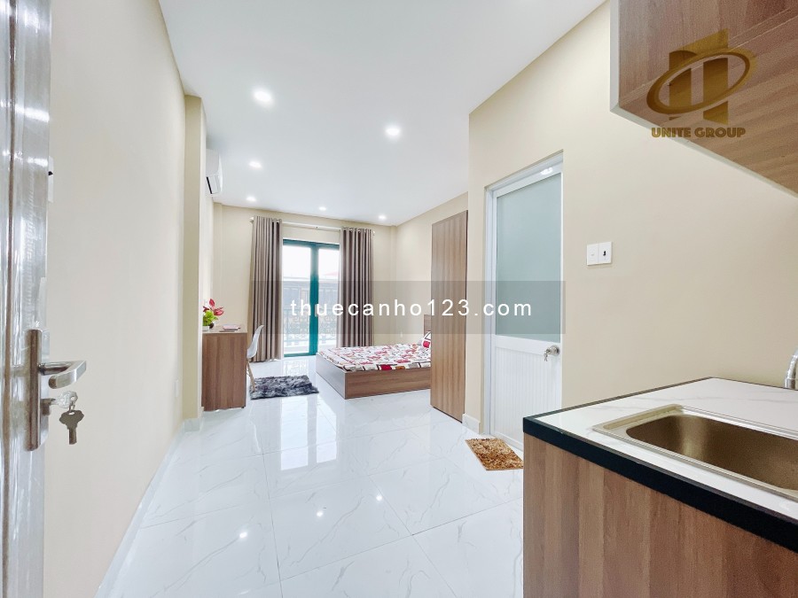 Studio căn hộ bancong mới 100 % tại Đường số 25, Phường Tân Quy, Quận 7