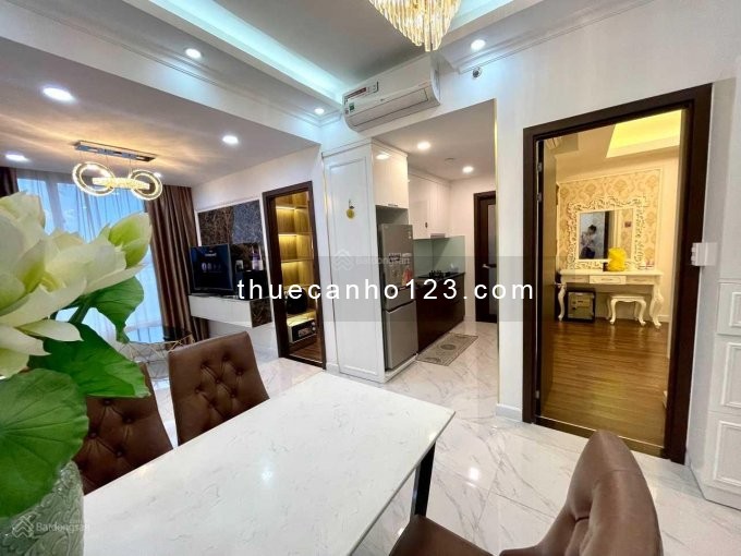 Cho thuê căn hộ 60m2, 2PN, 2WC tại First Home Premium, full nt, tầng cao. LH 0901238579