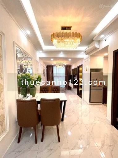 Cho thuê căn hộ 60m2, 2PN, 2WC tại First Home Premium, full nt, tầng cao. LH 0901238579