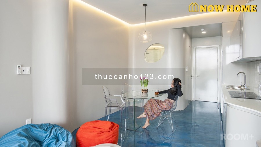 Căn hộ thiết kế trẻ trung, hiện đại, 50m2 ban công rộng