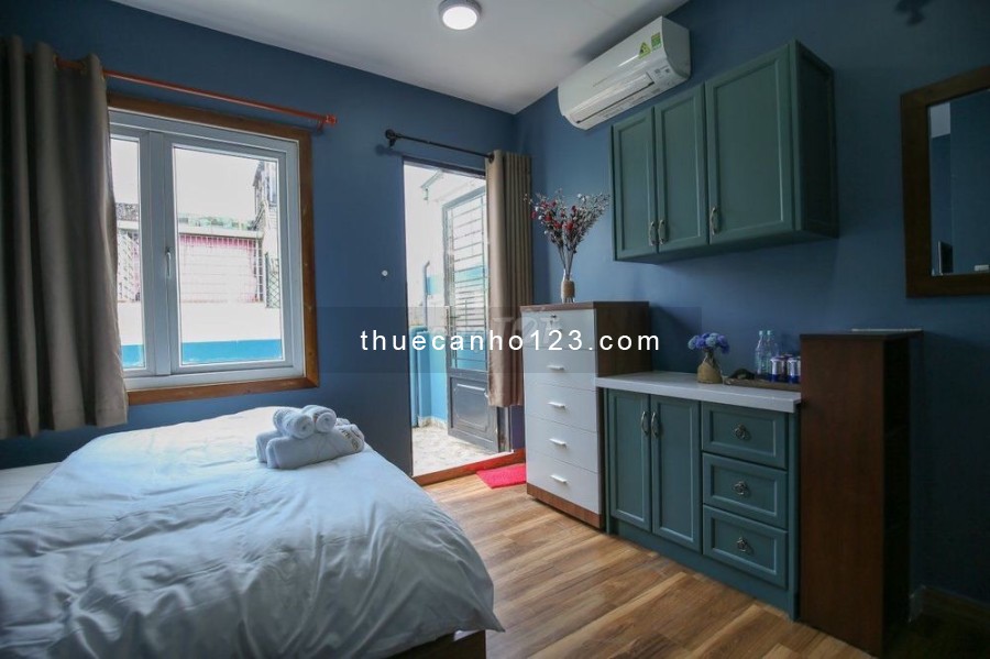 Căn hộ Vintage - 30m2 - Ngay trung tâm Quận 1 - Cửa sổ / ban công - Giáp Quận 4, ngay Nguyễn Trãi