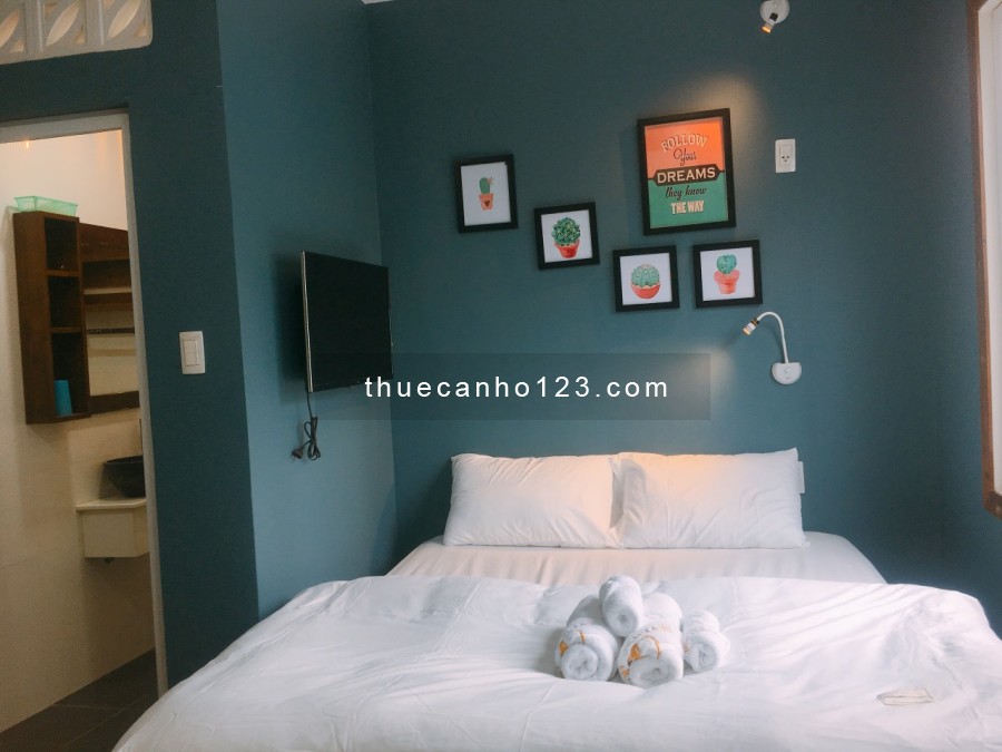 Căn hộ Vintage - 30m2 - Ngay trung tâm Quận 1 - Cửa sổ / ban công - Giáp Quận 4, ngay Nguyễn Trãi