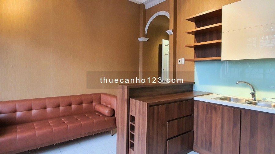 Cho thuê căn hộ Phòng ngủ vách ngăn - Quận 4 - CÓ BAN CÔNG - Khánh Hội - 40m2