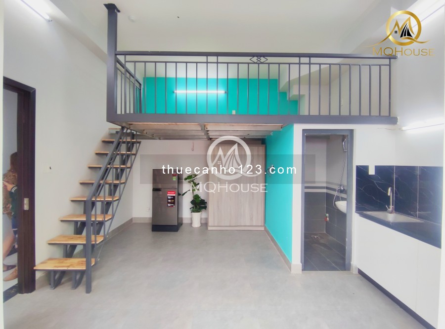 Căn hộ chung cư mới xây có gác, ban công 40m2 - Tân Hương - Tân Phú