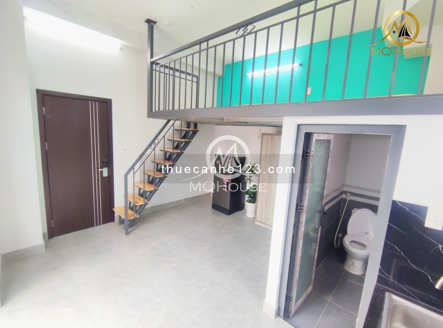 Căn hộ chung cư mới xây có gác, ban công 40m2 - Tân Hương - Tân Phú