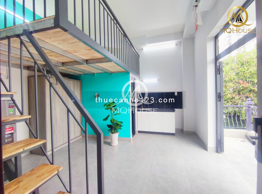 Căn hộ chung cư mới xây có gác, ban công 40m2 - Tân Hương - Tân Phú