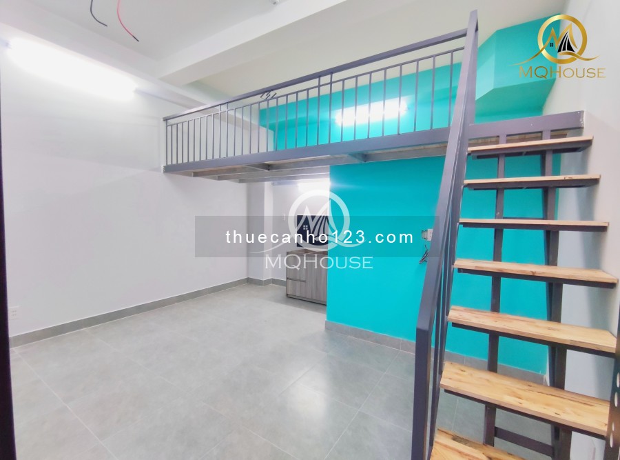 Căn hộ chung cư mới xây có gác, ban công 40m2 - Tân Hương - Tân Phú