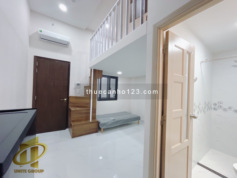 Studio_ Duplex full Nt mới xây Bancon- cửa sổ gần Lotte TDT Him Lam sát Quận 4