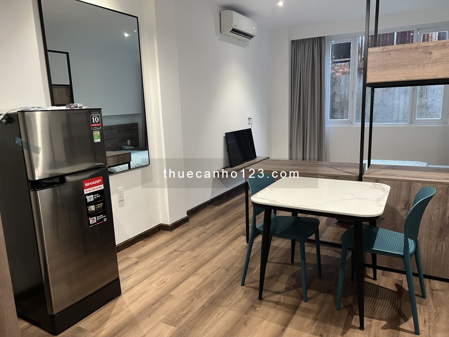 Tân cho thuê CHDV full nội thất tại Đường Cô giang, Quận 1, 30m2, 1PN, 9tr/th - lh 0934122165