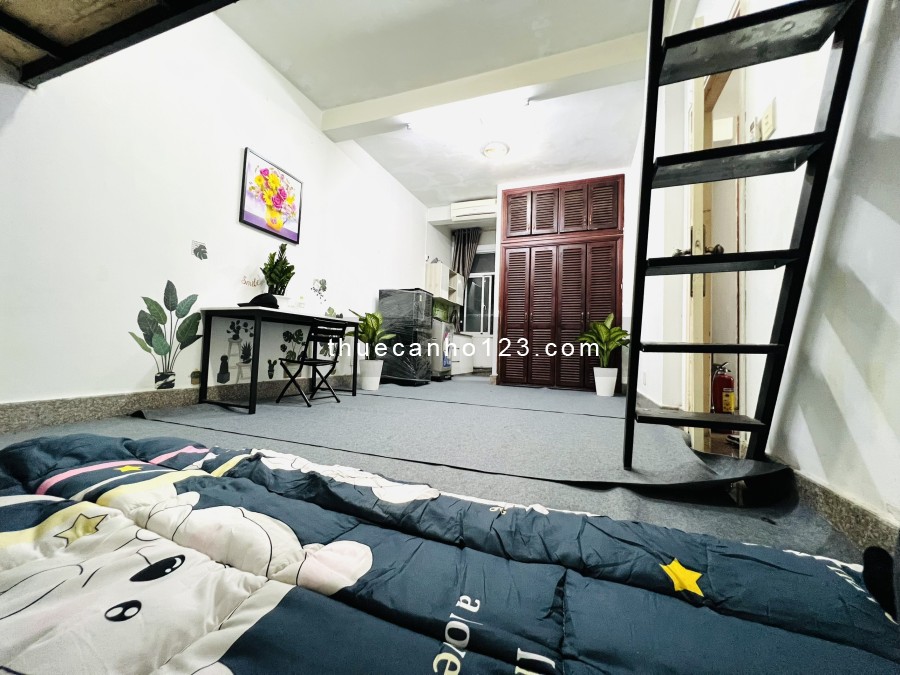Hot cho thuê căn hộ Duplex 50m2, máy giặt riêng ở Phú Nhuận giá 6tr