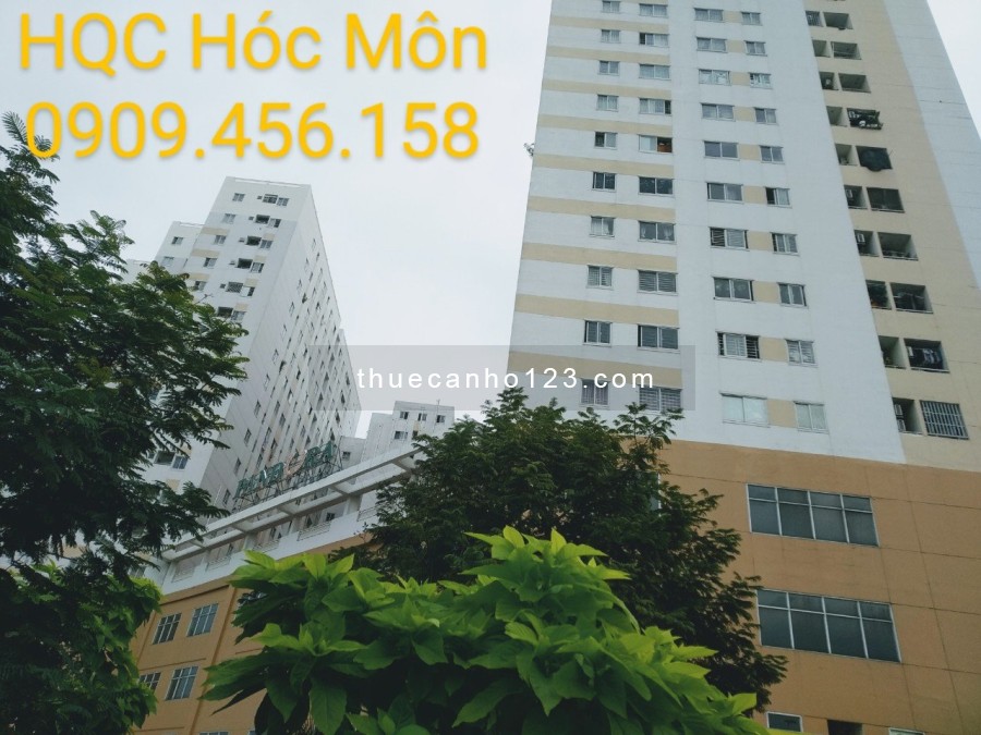 Cho thuê căn hộ 60m2, 2PN HQC Hóc Môn giá 4.5tr/tháng. LH 0909.456.158