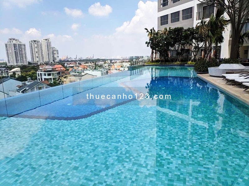 The Sun Avenue căn hộ cho thuê 90m2, 3PN, Nội Thất Cao Cấp - 17tr/th
